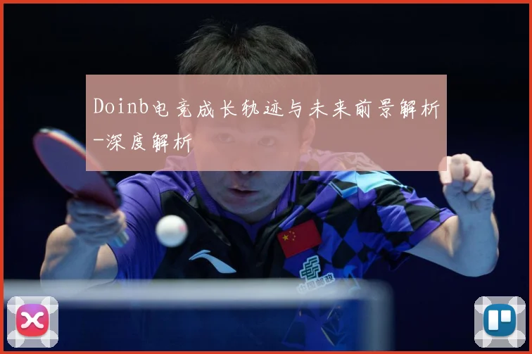 Doinb电竞成长轨迹与未来前景解析-深度解析
